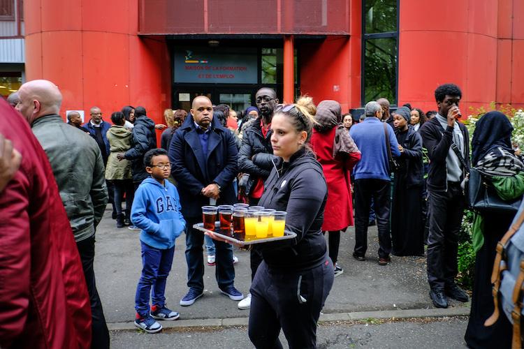 Rassemblement à Mass