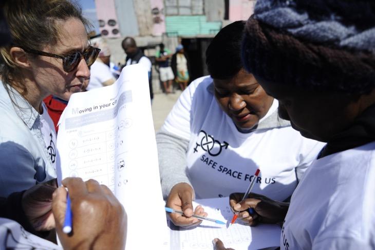 Marche exploratoire, Le Cap, Afrique du Sud.