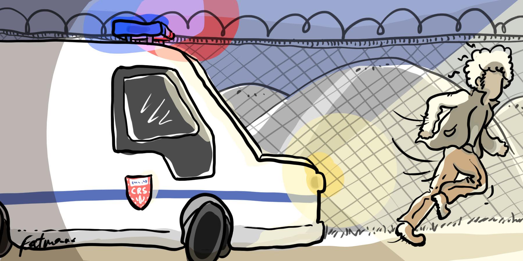 A Calais, les réfugiés sont chassés la nuit et traqués le jour