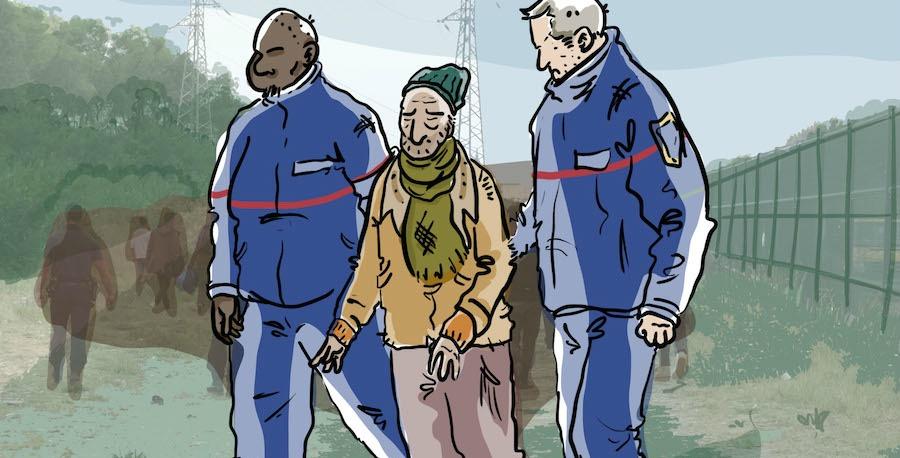 Calais : Assos et exilés attaquent l'état et la police en justice 