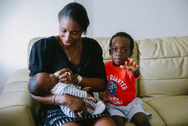 Mme Ciss, Oumar, et le petit nouveau 