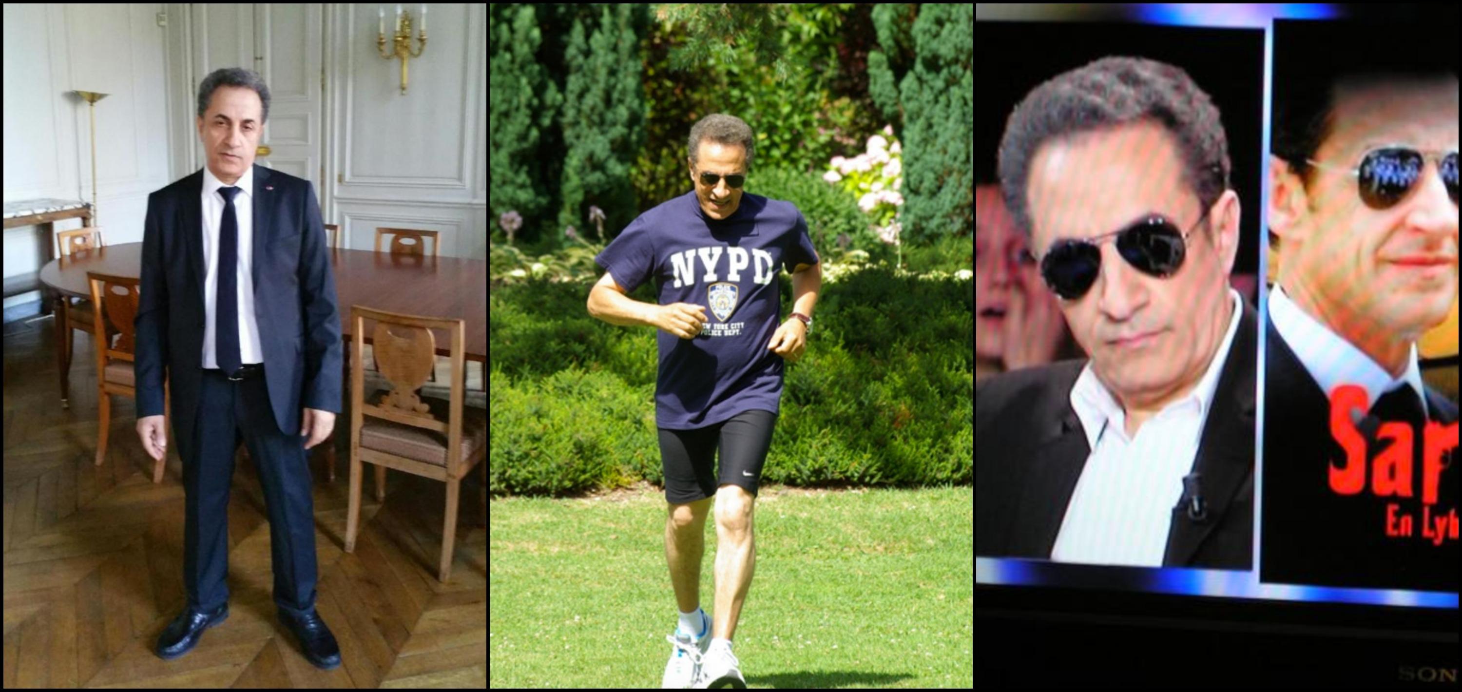 Mohamed, 58 ans, est sosie de Nicolas Sarkozy