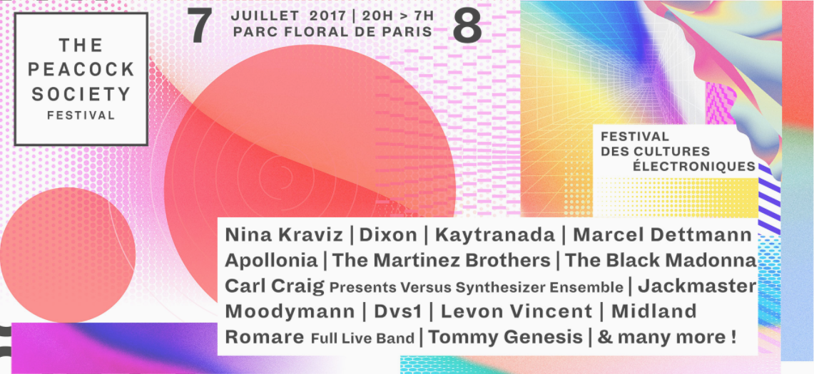 Peacock Society - 8 et 9 juillet