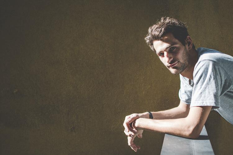 Mathias Destal, l'un des auteurs du livre Marine est au courant de tout, dans les locaux de StreetPres