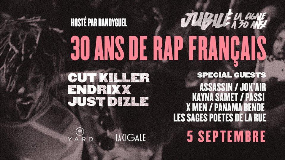 30 ans de rap français - La Cigale
