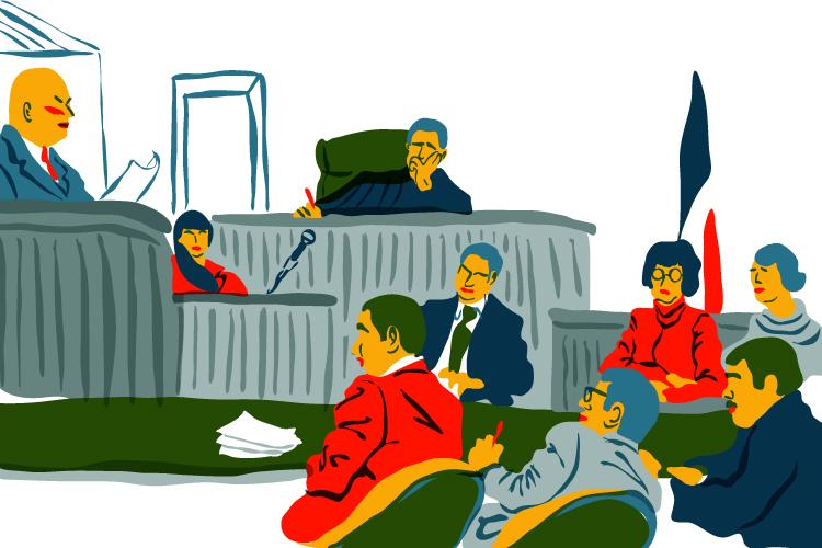 Laurent D., policier et habitué du tribunal