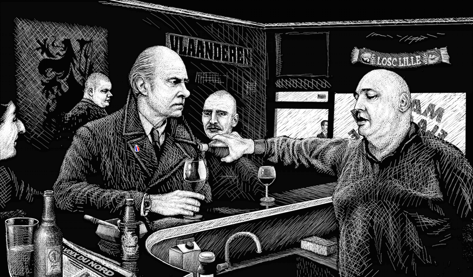 Skins, flics et self-défense : bienvenue à la Maison Flamande de Claude Hermant