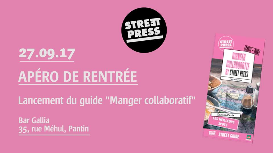 Apéro de rentrée StreetPress 