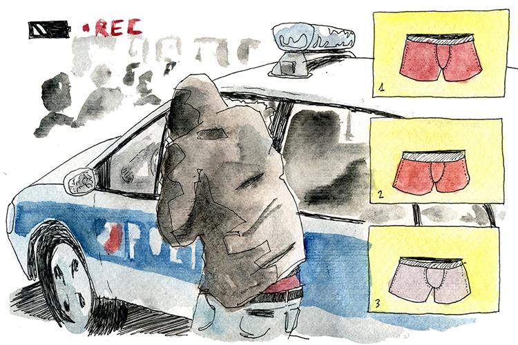 Pour le caleçon rose, votez 1. Pour le le mauve, tapez 2. C'est 3 pour le violet 