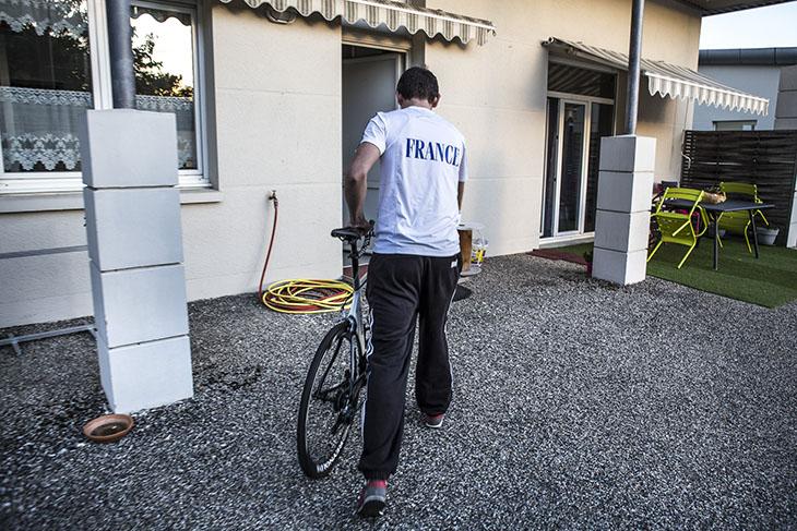 Le vélo de Rémi ne marche qu'à la sueur