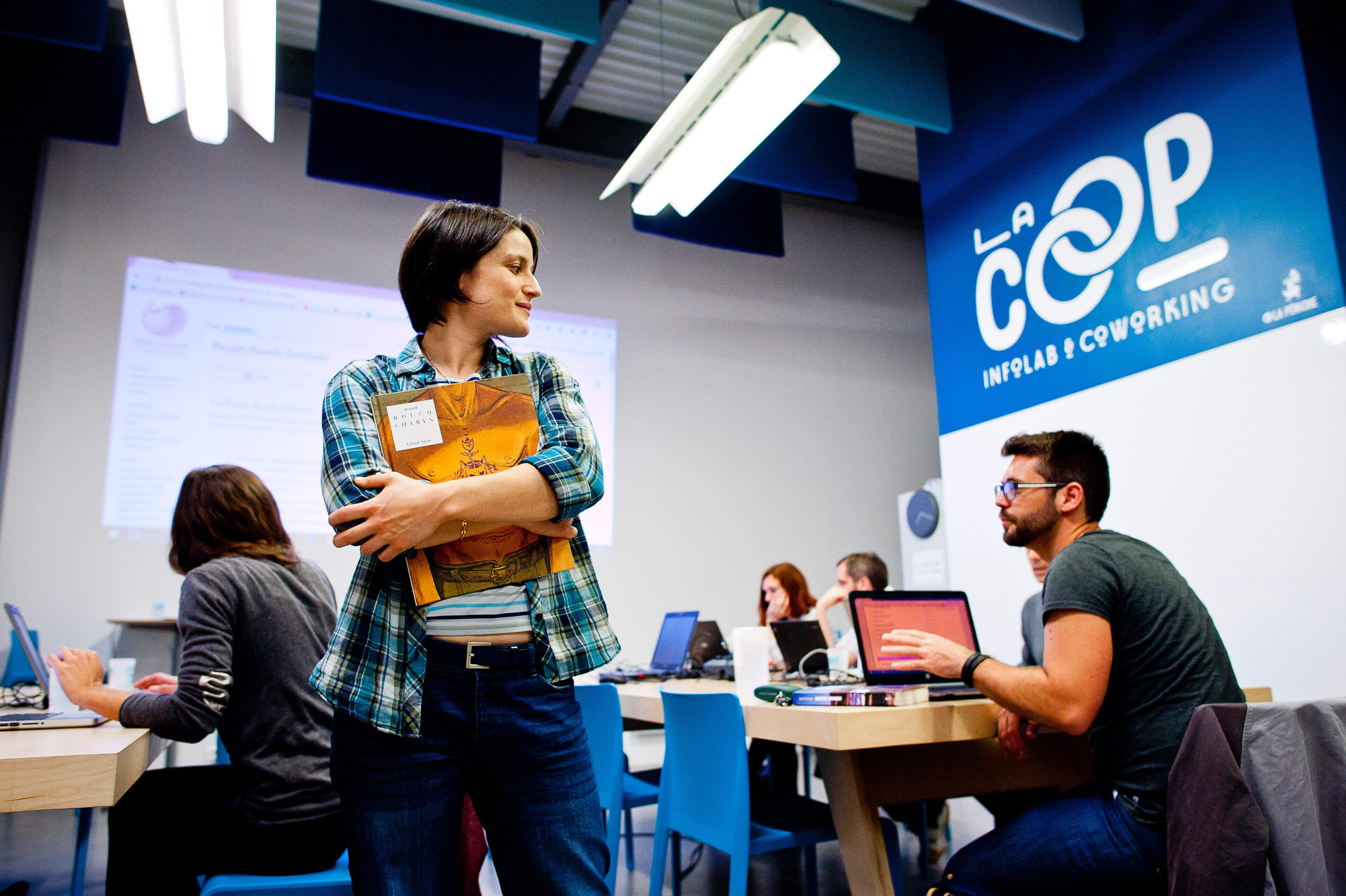 Ils organisent des ateliers d'édition sur Wikipédia 