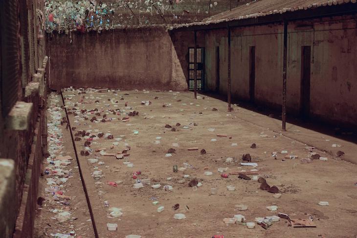 Quand les détenus ne sont pas là, les rats dansent.