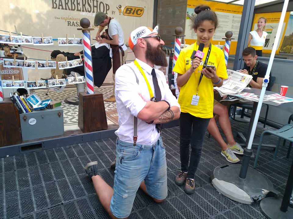 De futurs grands journalistes.