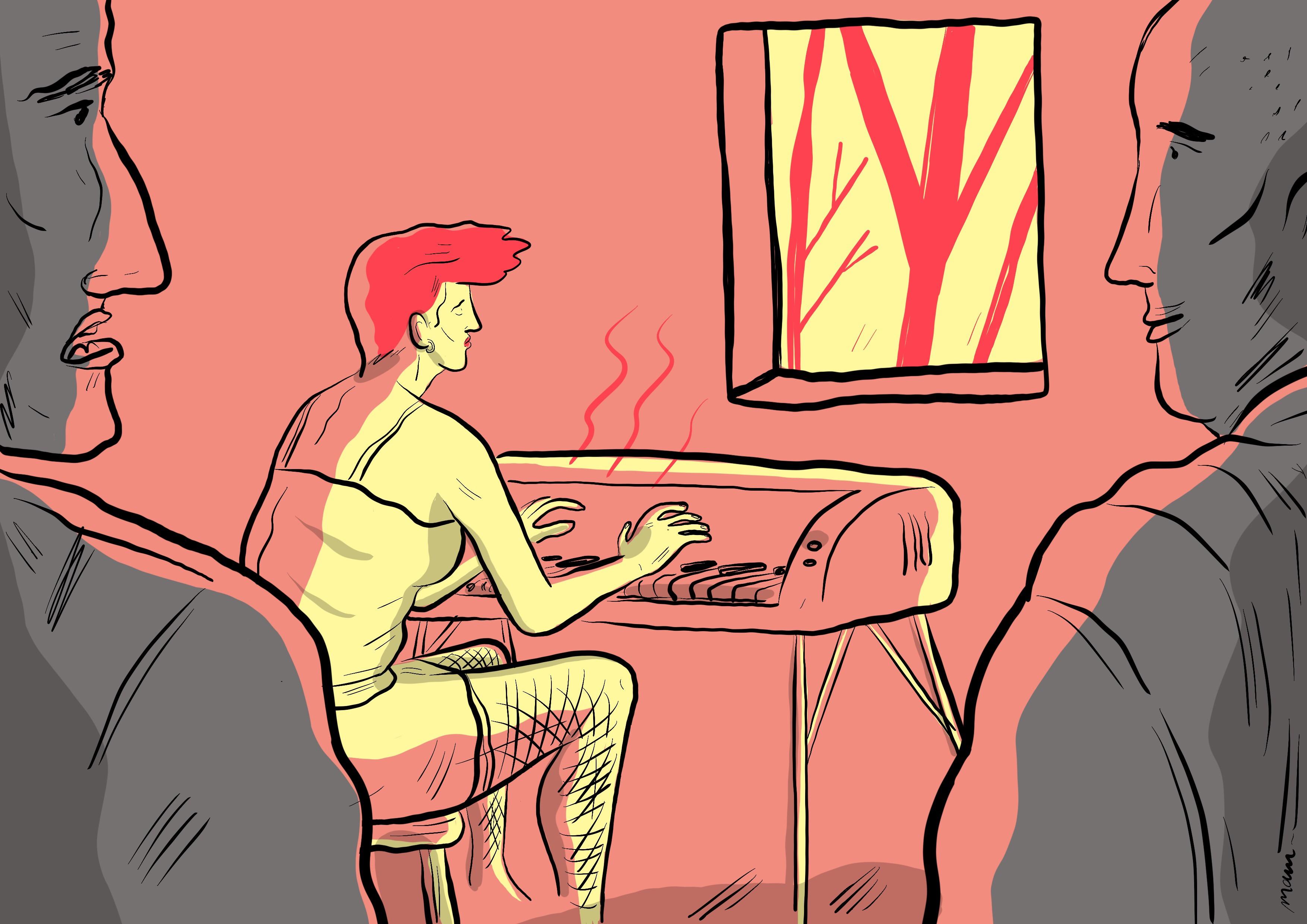 Je me suis posée et j'ai joué.