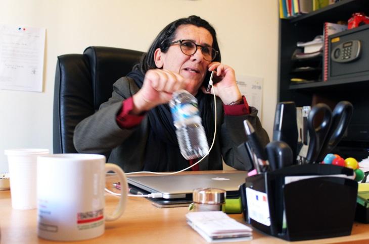 Marie Cervetti, « la grand-mère » de la structure.