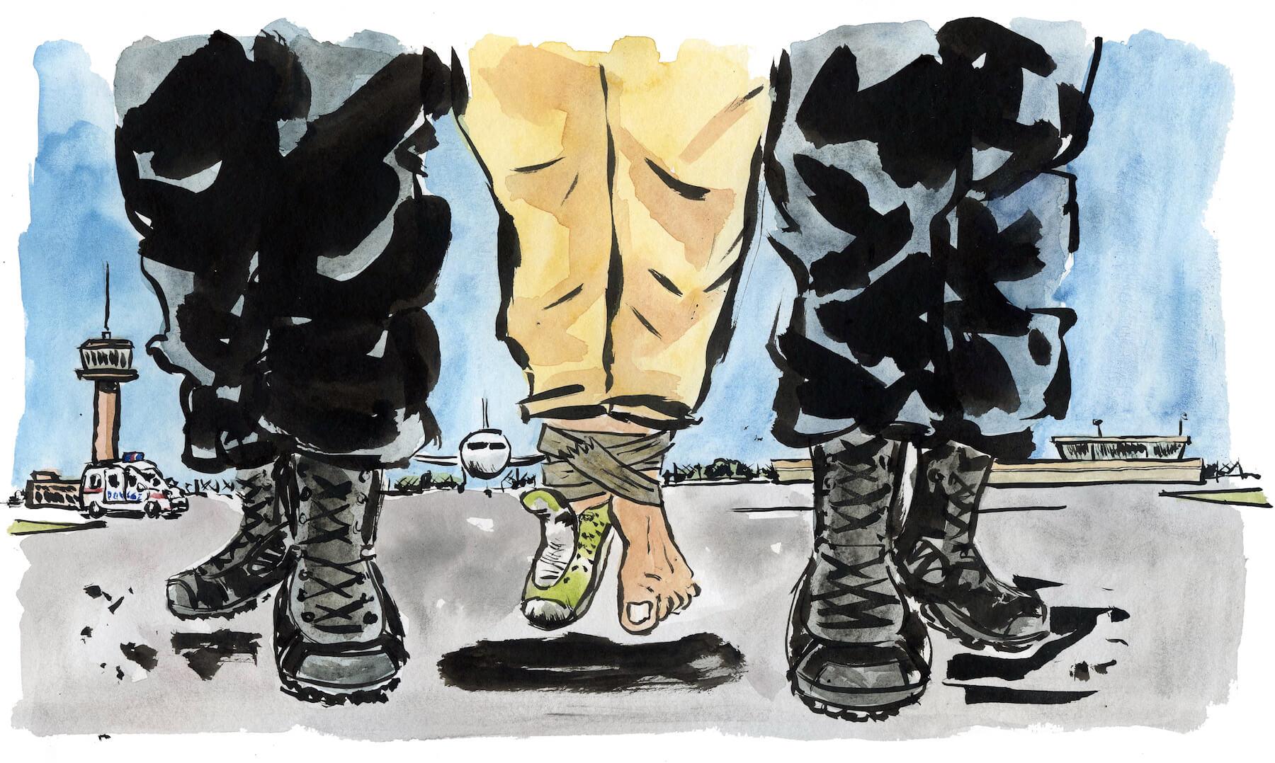 Bavures en série au centre de rétention du Mesnil-Amelot : 27 plaintes en 2017