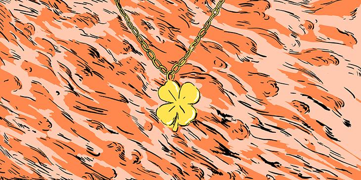 Ce trèfle, « il me protège et il me protégera toujours »