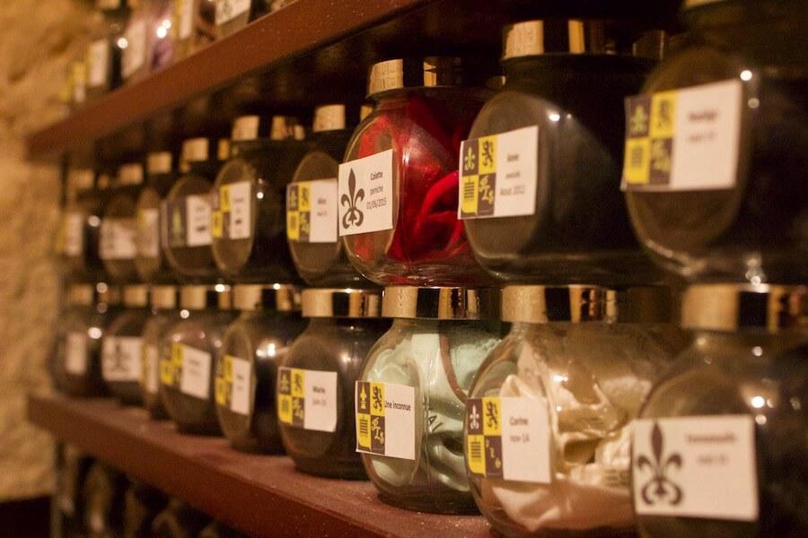 Le fameux mur de culottes - trophées.