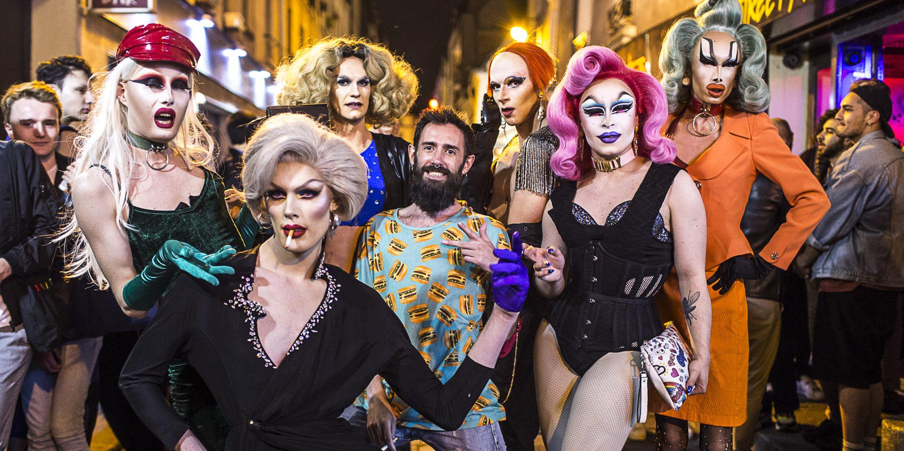 Fabien Lesage, le prince des soirées drag-queen à Paris