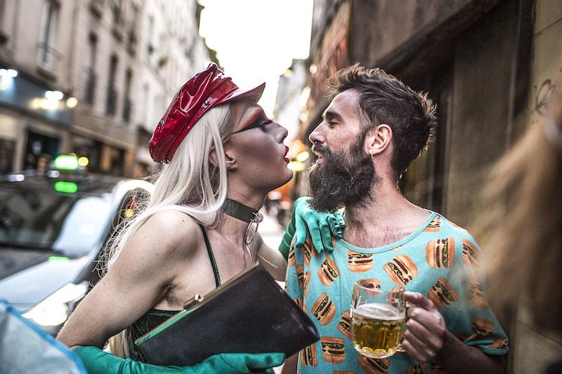 Le Filip et Fabien se font des bisous