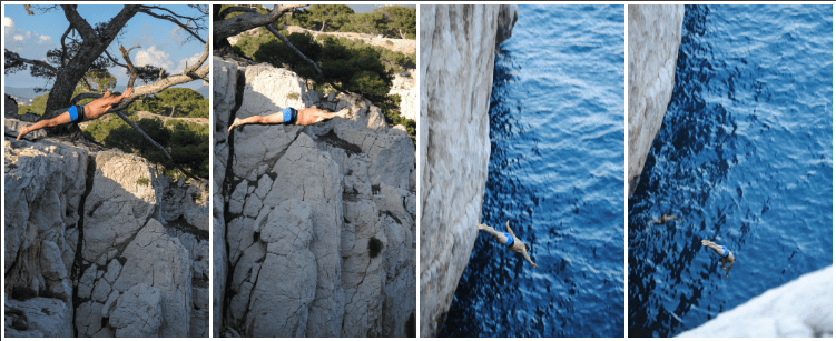 Loulou, la star de Cassis, dans ses oeuvres