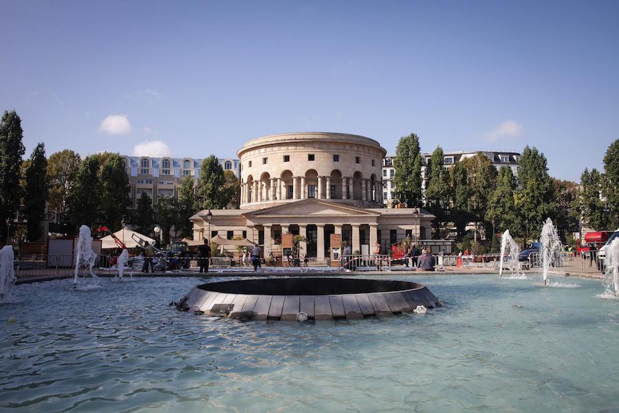 La Rotonde sous le soleil.