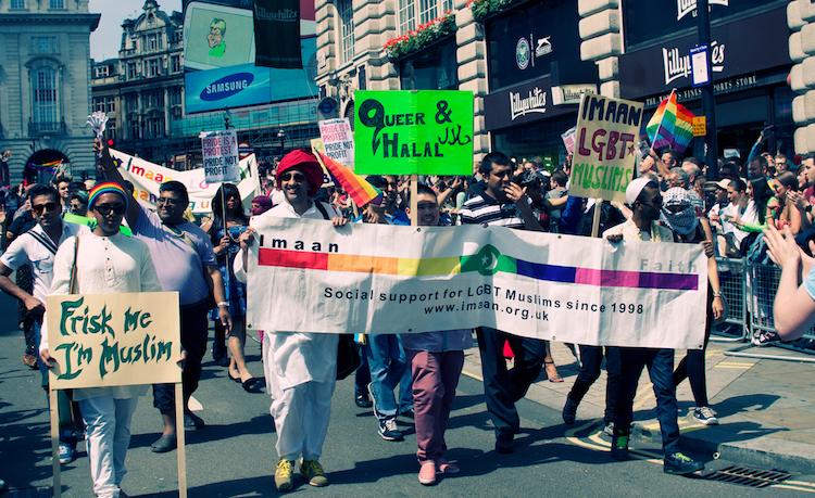 Queer & Halal à la pride de Londres en 2013