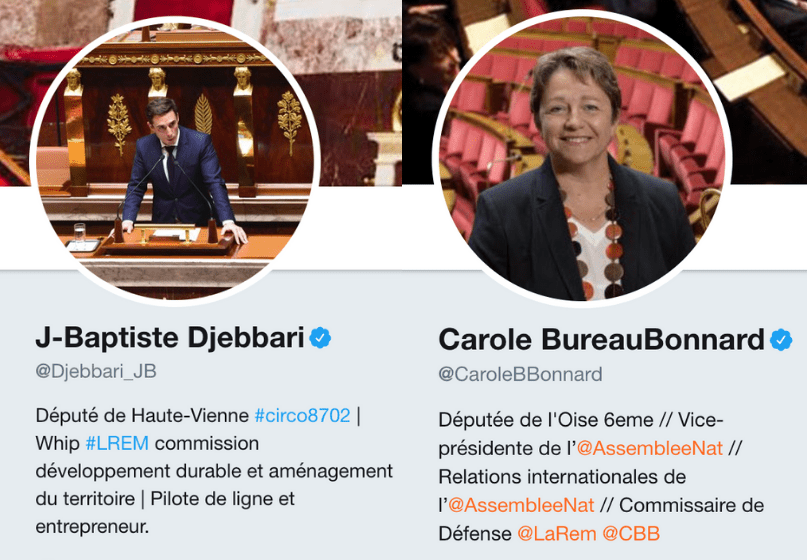 Capture prise sur leur twitter !