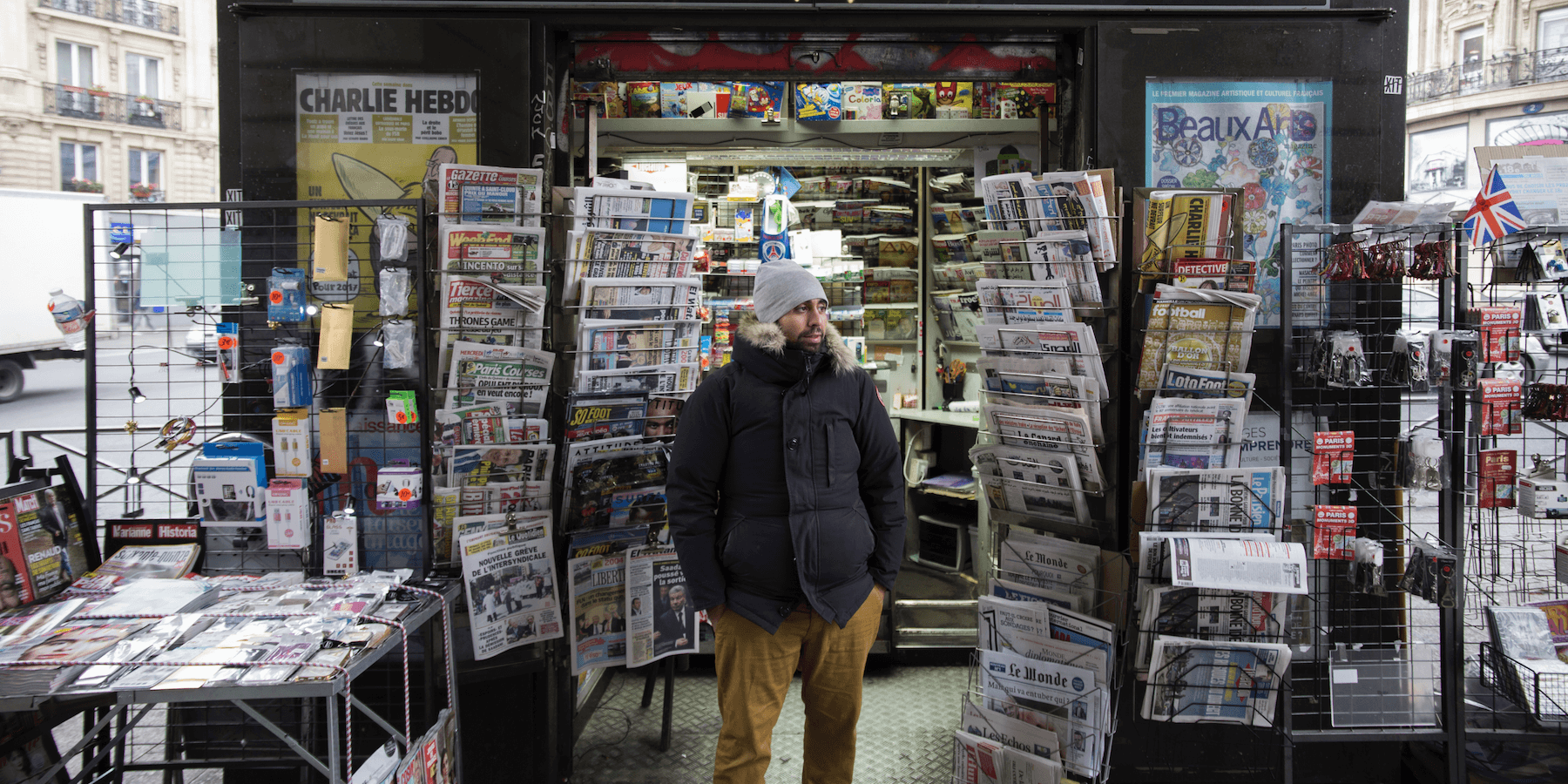 Samir Lebcher, kiosquier et maire officieux de Barbès