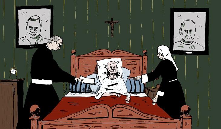 « Ceci est mon testament. Institue légataire universel l’association cultuelle Saint Pie X. » 