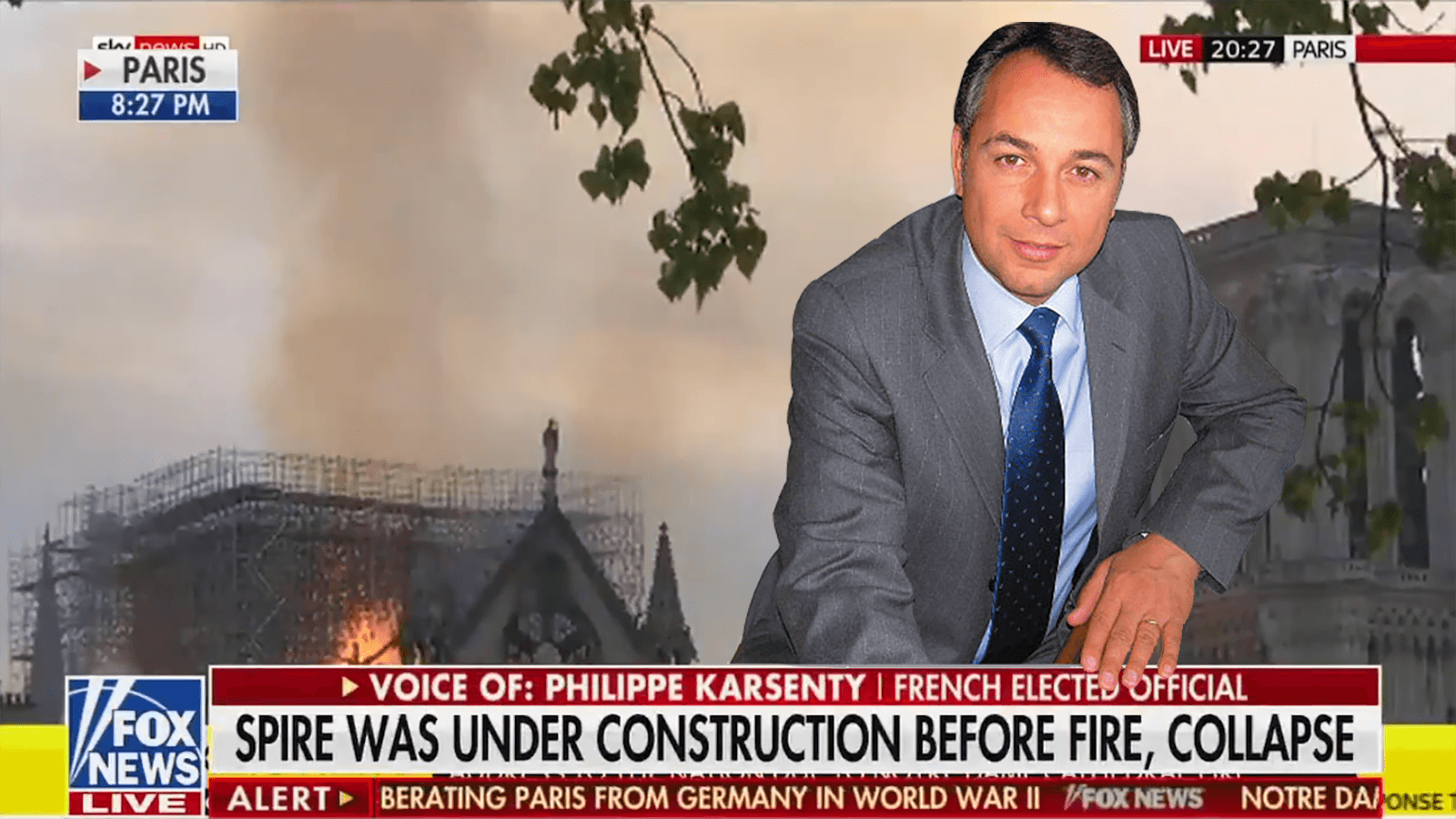 Karsenty, l’élu conspi de Notre-Dame