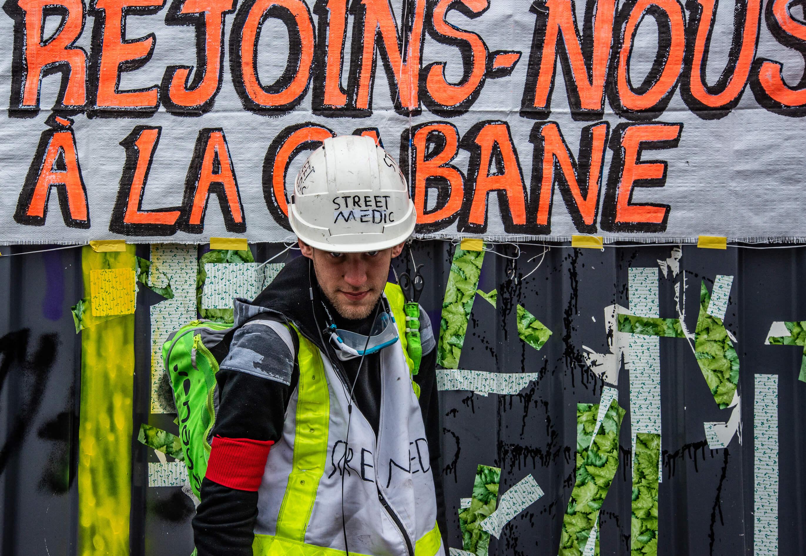 Yoann le Casque Blanc.