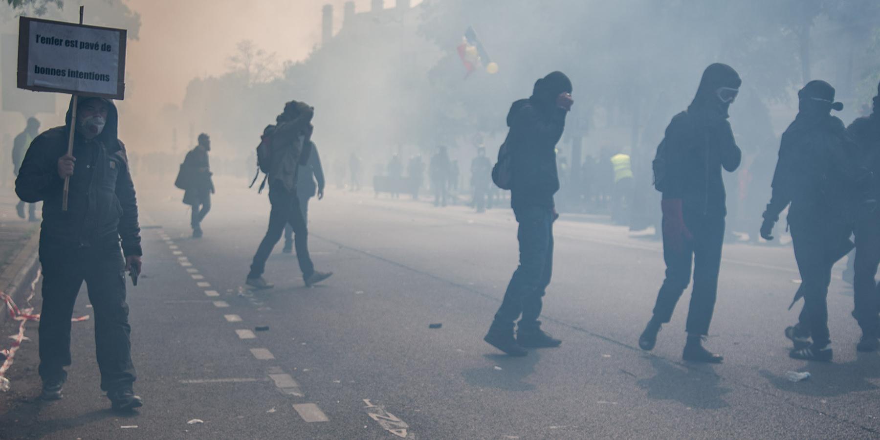 Le black bloc acclamé en ce premier mai 