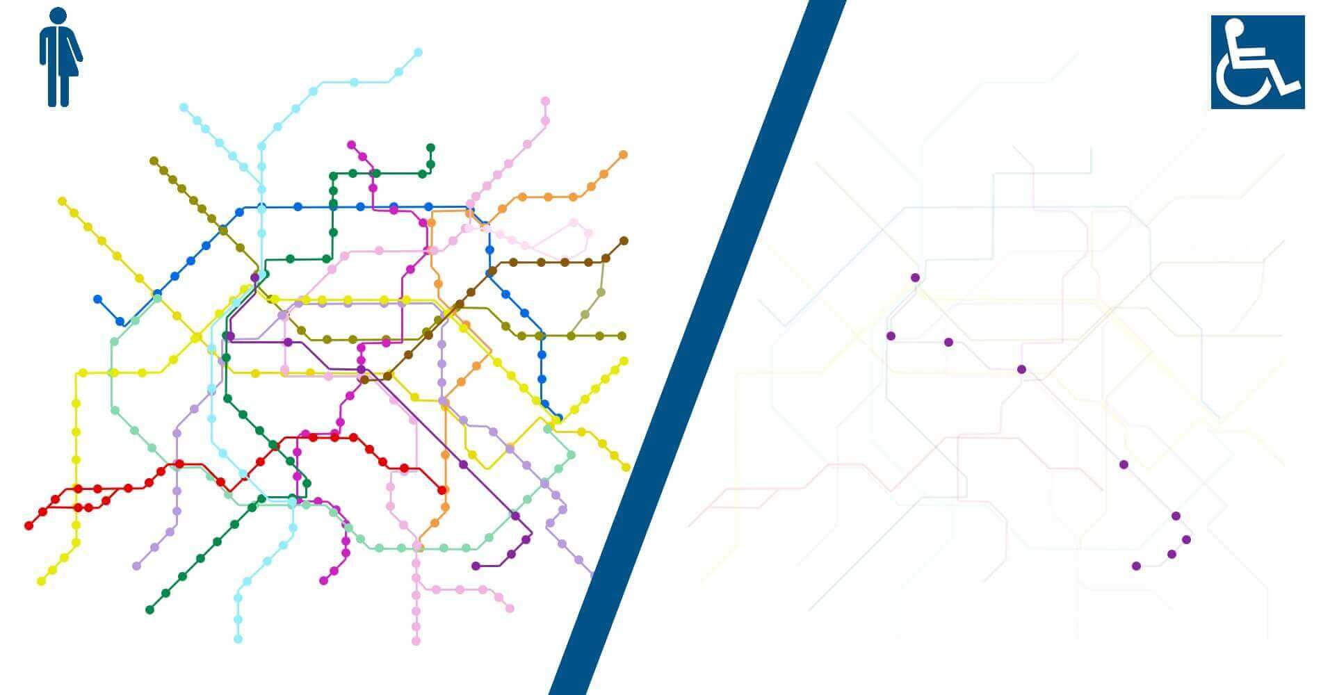 Paris, Marseille, Lyon… Le classement des métros accessibles aux fauteuils roulants