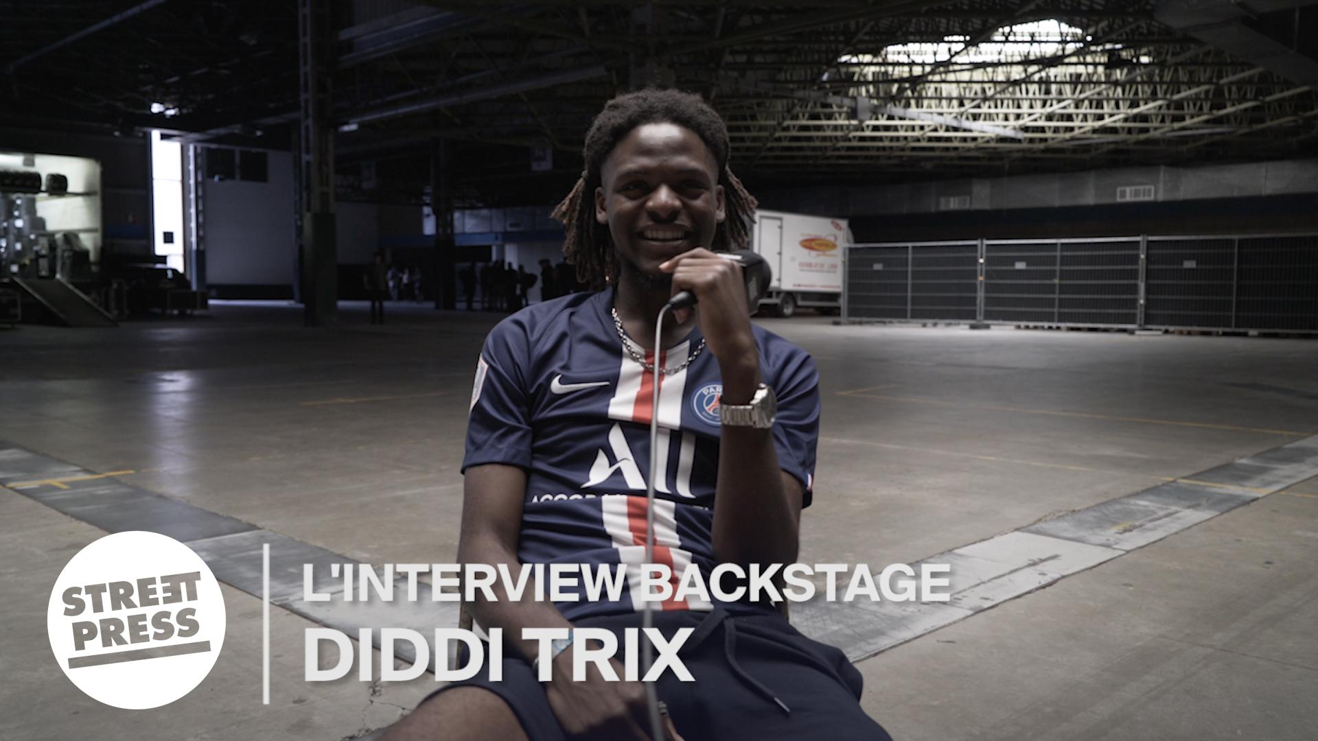 L'interview Backstage de Diddi Trix 