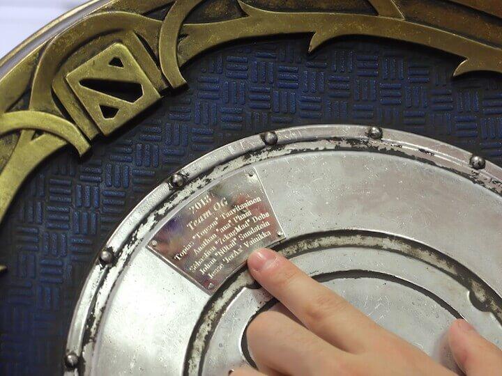 Son nom est gravé dans le trophée du prestigieux International.