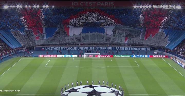 Face au Real Madrid en Ligue des Champions, l'ambiance mise par le CUP a été saluée.