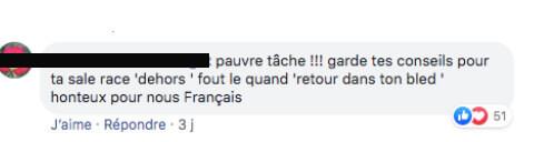 Toujours du racisme contre Bellattar