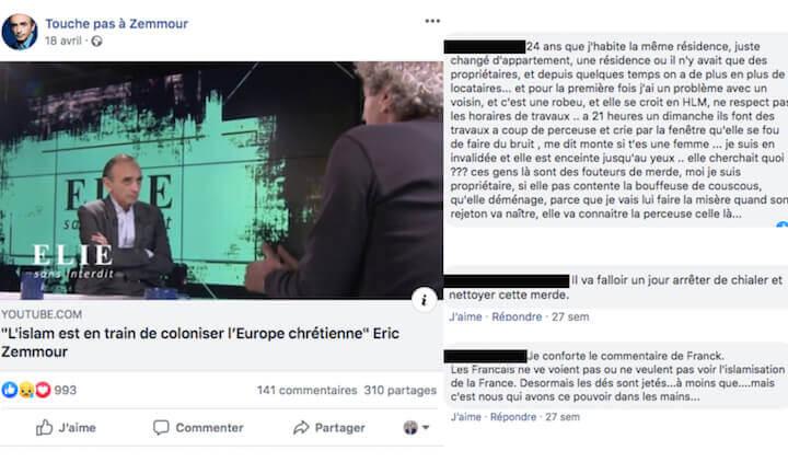 Qui sème l'islamophobie récolte les appels au meurtre et au « nettoyage ».