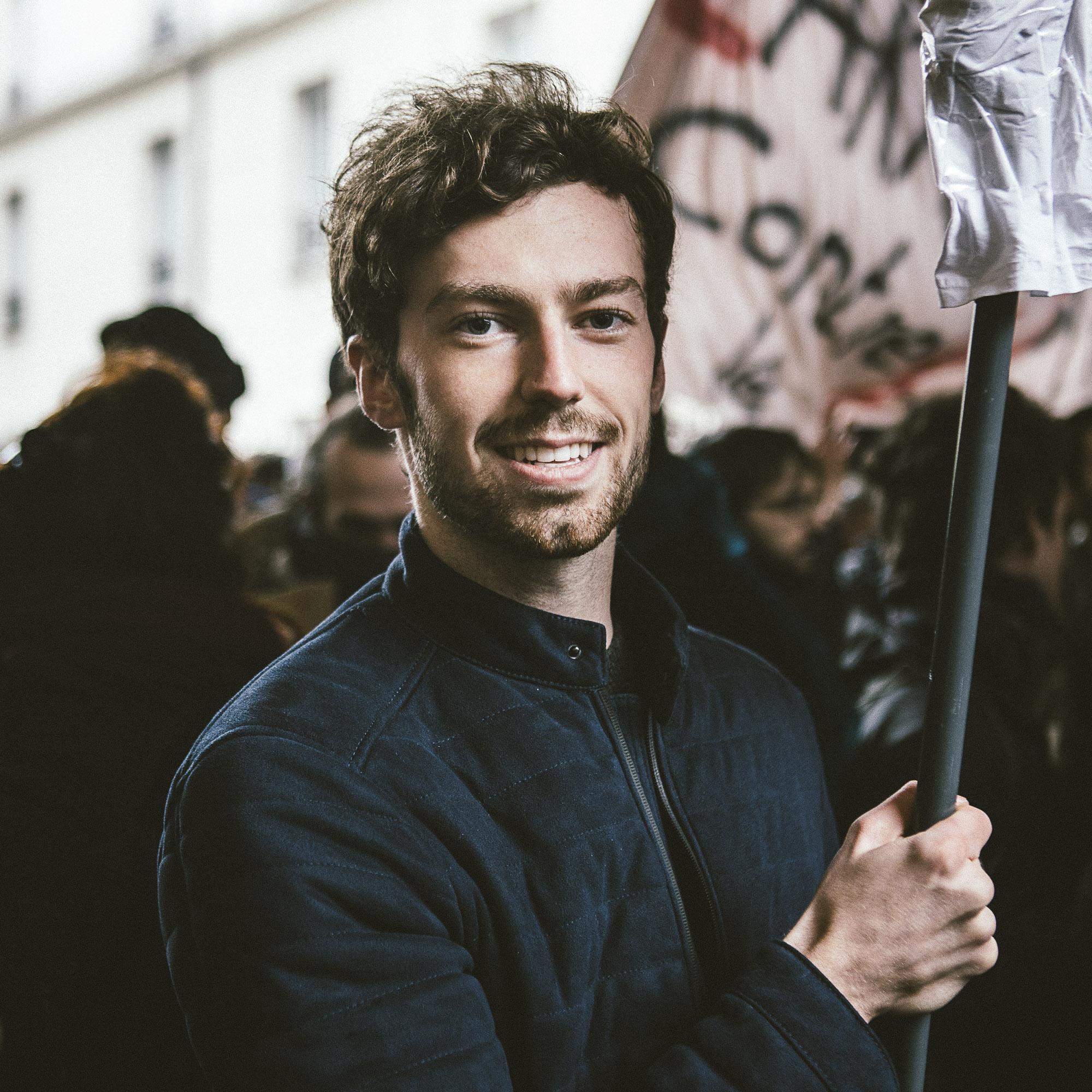 Tristan est étudiant