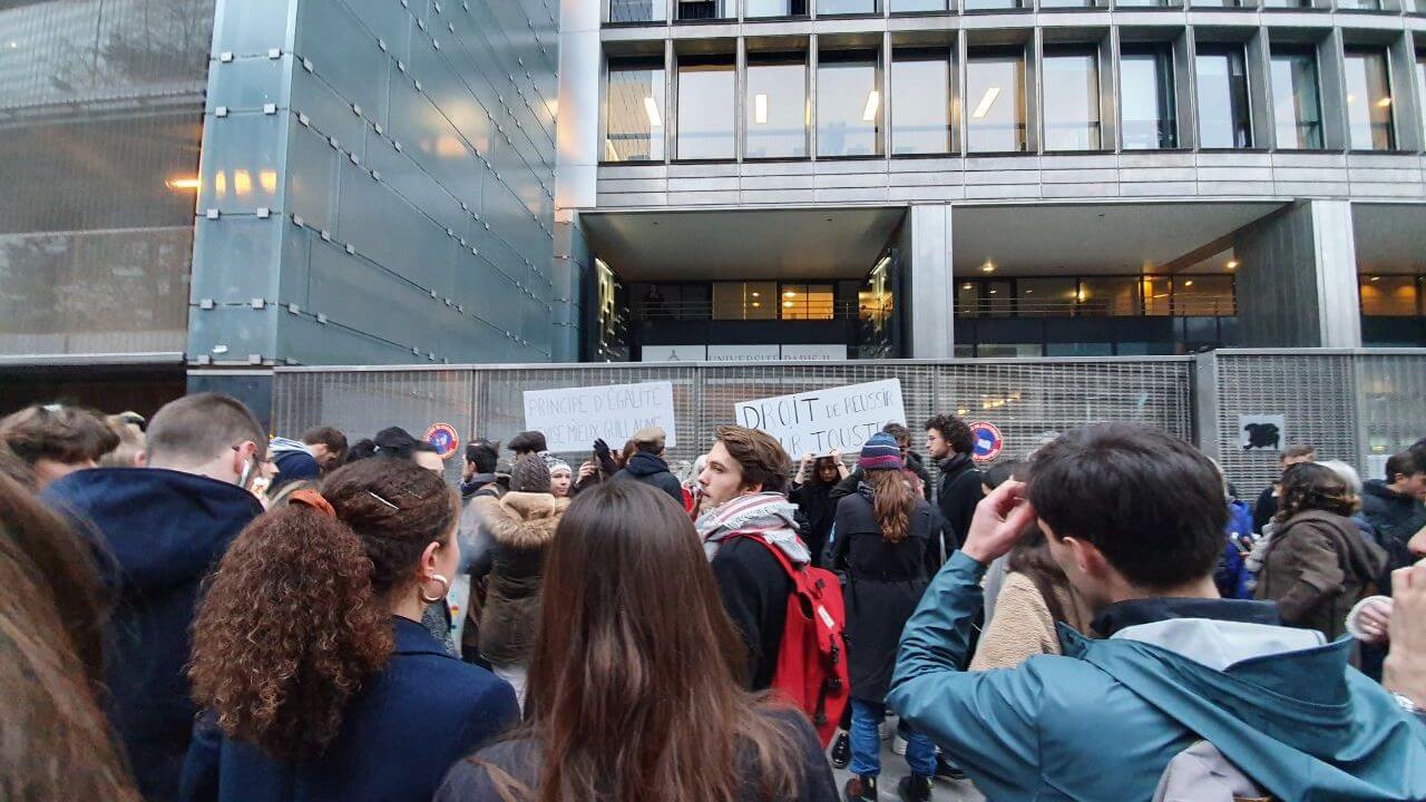 Un syndicat d’extrême droite s’en prend violemment à des étudiants mobilisés