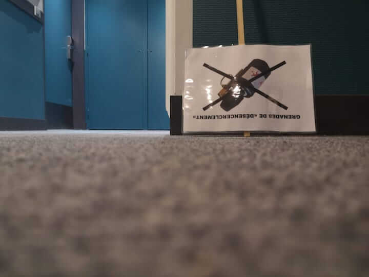 Dans l'appart' hôtel de Montpellier.