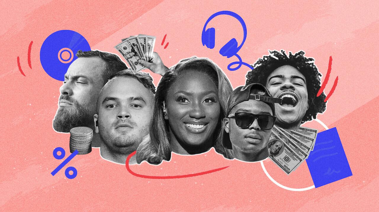 Streaming, disque d’or et contrats : enquête sur l’argent du rap