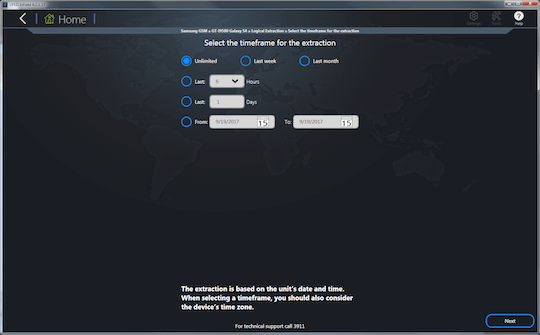Les Ufed peuvent permettre d'extraire des messages de périodes ciblées.