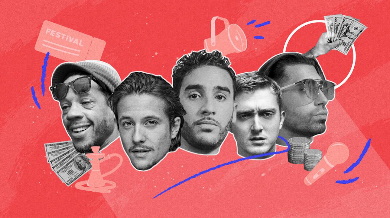 Showcases, tournées et festivals : enquête sur l’argent du rap