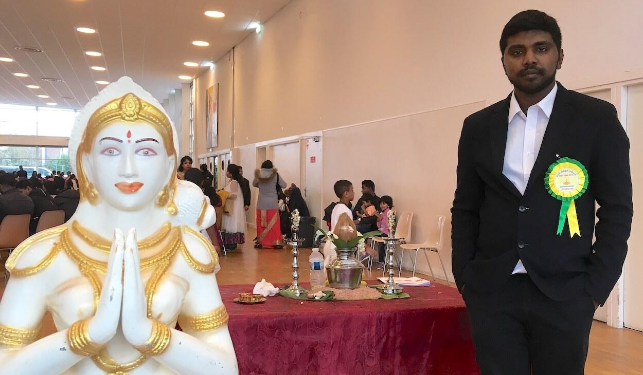 À Chelles, les candidats aux municipales draguent la communauté tamoule