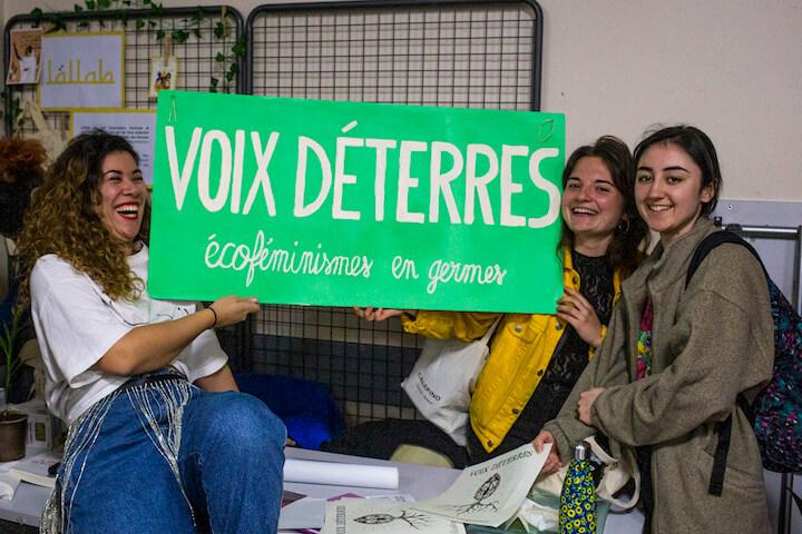Avec le collectif Voix Déterres, Myriam défend deux luttes qui, elle en est persuadée, sont indissociables : le féminisme et l’écologie