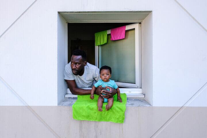 Les couches sont une denrée rare et toujours filées au compte goutte