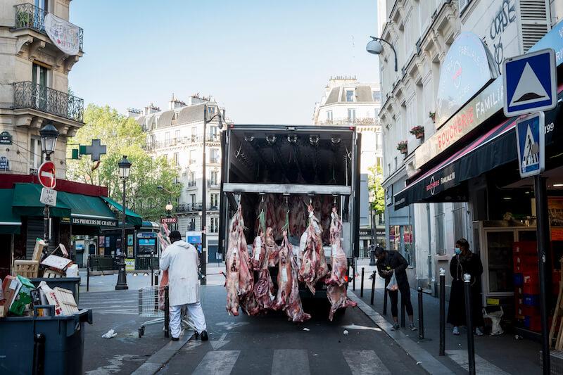 Les boucheries tournent au ralenti et la majorité des salariés ont été placé au chômage partiel