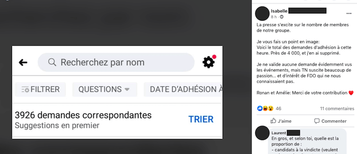 S’il y a eu des départs, le groupe est très sollicité